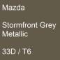 Preview: Mazda, Stormfront Grey Metallic, 33D / T6.